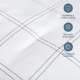 thumbnail image 3 of Bare Home Down Alternative Comforter Set - 3-Pieces - All Seasons - Full, White/Gray, 3 of 6