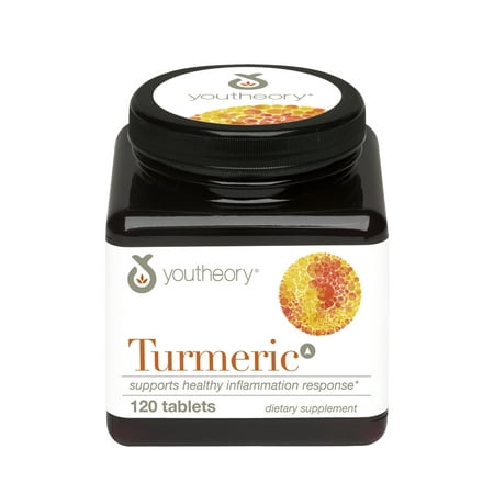Youtheory Turmeric Advanced, 120 count (1 bottle)