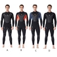 thumbnail image 4 of Soidarity Trajes de neopreno Traje de buceo Pantalones de manga larga de secado rápido Protección solar de una pieza Mantener el calor para bucear Deportes acuáticos negro/naranja S Soidarity OD003281-06, 4 of 6