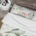 thumbnail image 4 of Designart 'Beautiful Bird Romance II' Cottage Bedding Set - Duvet Cover & Shams, 4 of 4