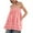 Red, variant on Summer Tank Tops For Women Square Neck Striped Sleeveless Tunic Smocked Spaghetti Strap Camisole Tops Pockets Casual Color Block Ruffle Hem Peplum Tops