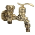 thumbnail image 1 of Washing Machine Faucet,  Brass Material Water Tap, G1/2 Wall Mounted For Washing Machine House Decoration Home Use Bathroom, 1 of 8