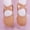 Khaki, variant on Girls Slip on Ballet Dance Shoes, Solid Color Elastic Soft Sole Training Slippers, Kids Gymnastics Stage Dance Footwear Khaki 1.5(35)