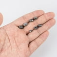 thumbnail image 7 of Dr.Fish 100 Pack Oval Split Shot Sinkers Fishing Weights, Lead Weight Clip On Fishing Line Fishing Sinker Freshwater Saltwater 1/14oz, 7 of 7