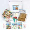 thumbnail image 2 of All City Candy Deluxe Gingerbread House Kit (Includes Gingerbread House, Two 2oz. Icing packets & Candy Assortment), 2 of 12