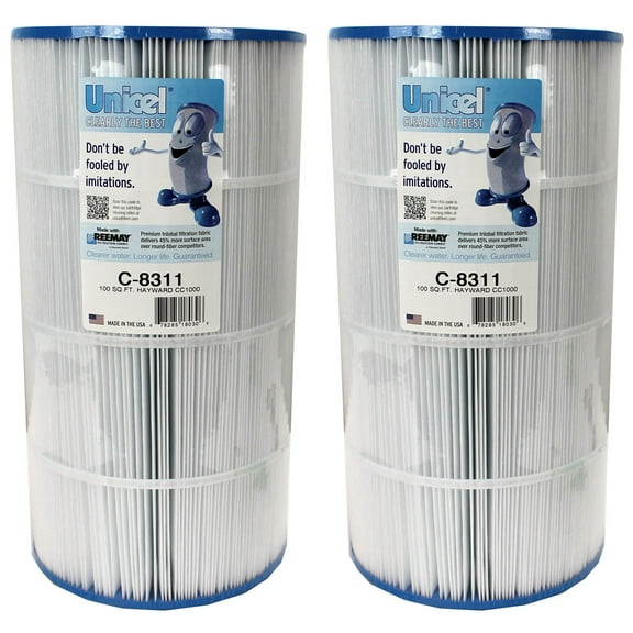 New Unicel C-8311 Spa Replacement Cartridge Filter Hayward Xstream (2 Pack)