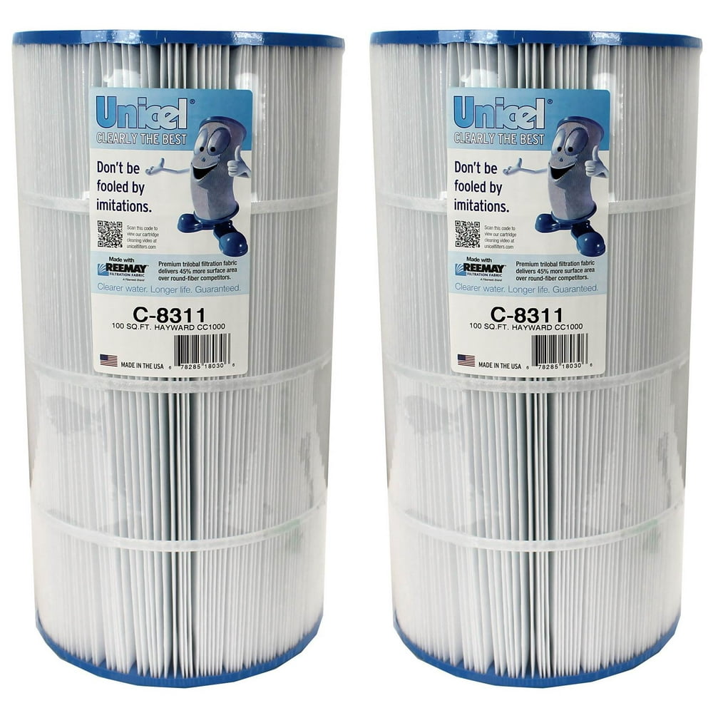 2) New Unicel C8311 Spa Replacement Cartridge Filters 100 Sq Ft