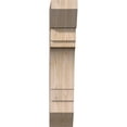 thumbnail image 2 of Ekena Millwork 5 1/2"W x 20"D x 28"H Merced Slat Smooth Bracket, Douglas Fir, 2 of 4