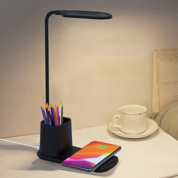 AZXY Charging Station,Charging Station for Multiple Devices,Wireless Charging Station,Desk Lamp With Fast Charger Stand