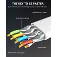 thumbnail image 3 of Cable Ethernet HUGIN CAT 8 de 15 m/50 pies de alta velocidad, 40 Gbps, 2000 MHz, 3 of 7