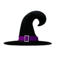 thumbnail image 2 of Halloween Baby Hats Decorative Props Roleplay Headdress Bow Caps Wizard HatToddler Hat Purple One Size, 2 of 3