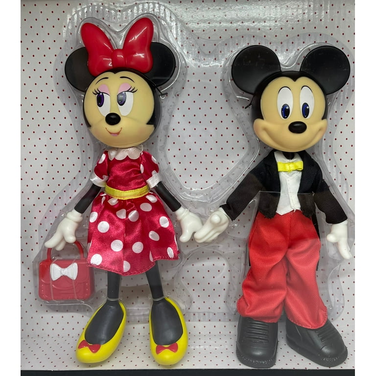 Disney Dollhouse miniature MICKEY & MINNIE Mouse TOYS for toy room