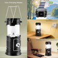 thumbnail image 4 of Farol solar portátil plegable Lichamp para camping, paquete de 4 unidades, 4 of 8