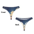 thumbnail image 3 of Balery Western Desert Cloud Cowboy Tangas de Algodón para Mujer con Estampado – Ropa Interior Sexy, Transpirable, G-string-3X-Large, 3 of 6