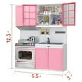 Tarmeek Mini Play Kitchen for Girls, 37 Years, Pretend Cooking Set with Stove & Accessories