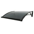 thumbnail image 6 of Miumaeov Patio Window Door Awning Canopy Front Doors/Windows Sun Shutter Overhang Awning Rain Shelter, 6 of 19