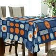 thumbnail image 5 of Yayeee Tablecloths 60" x 120" Rectangle Wrinkle Resistant Party Table Cover, Modern Color Circle, 5 of 8