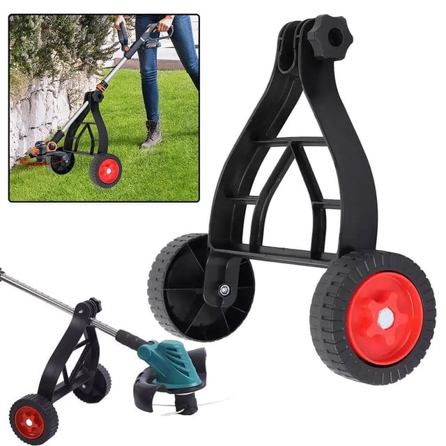 DLQT Roue d'Entraînement de Tondeuse à Gazon Désherbage de Jardin Accessoires pour Maison et Jardin Roue de Machine de Désherbage Batterie au Lithium Roue de Tondeuse à Gazon Universelle