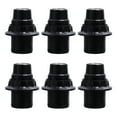 thumbnail image 1 of SHISUYAN 6Pcs Lamp Bases Black Heat Resistant for General Users and DIY Projects, 1 of 8