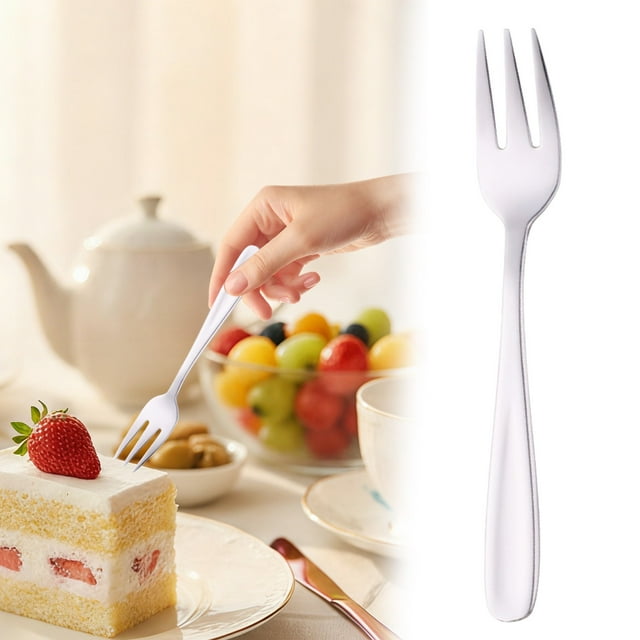 Grandes Fourchettes Ensemble de Fourchettes de Service en Acier Inoxydable pour Cuisine de Buffet Lave-Vaisselle
