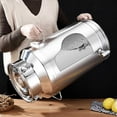 thumbnail image 5 of 201 stainless steel milk bucket with tap, wine bucket, oil barrel, tea canister, drink dispenser for storing liquids and solids, 5 of 8