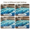 thumbnail image 7 of ODIKA 2'x3' Sea Wave Pastel for Relaxation Spaces Washable Doormat Non-Slip, Low Pile for Entryway, Kitchen, Laundry Room, 7 of 7