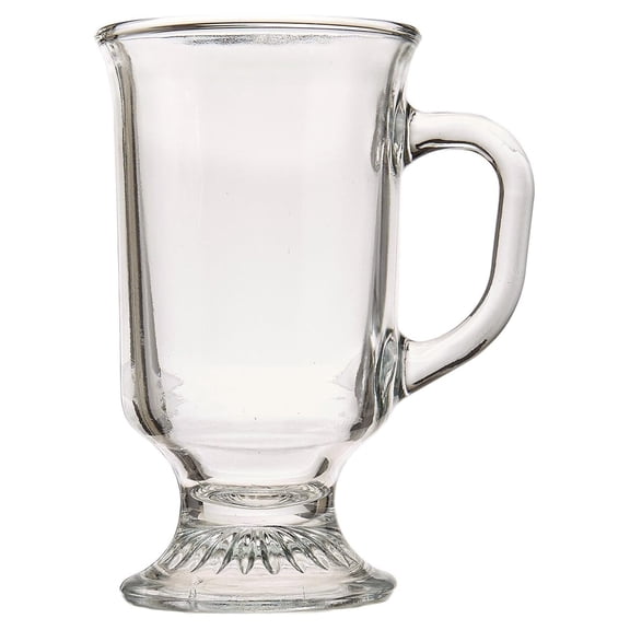 Exlonjet Irish Coffee Mug, 1 Count (Pack of 1), Clear