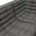 thumbnail image 4 of Diamond Sofa 3 Pc Corner Sectional in Gray, 4 of 5