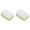 Yellow*2, variant on Reusable Sensory Brush, Surgical Brush, Nail Brush,Baby Bath Scrubber. (1 PCS)
