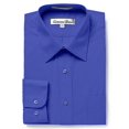 thumbnail image 3 of Gentlemens Collection Men's Regular Fit Long Sleeve Solid Dress Shirt,French Blue,16.5 inches Neck 36/37 inches Sleeve, 3 of 3