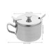 thumbnail image 4 of BRIGHTFUFU Olla para condimentos de acero inoxidable con tapa y cuchara, recipiente para condimentos, sal, pimienta, cocinas domésticas, uso en restaurantes, 4 of 8
