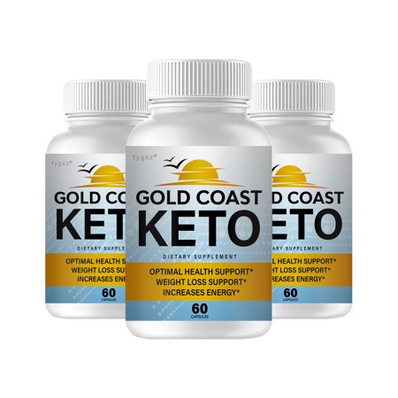 (3 Pack) Gold Coast - Gold Coast Keto Weight Loss Support Capsules
