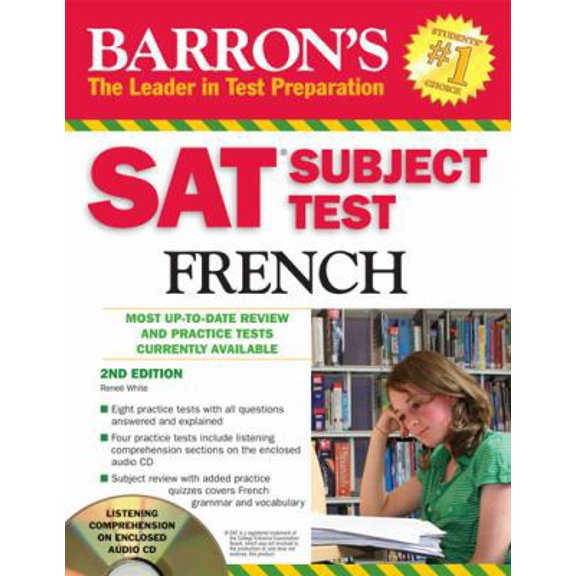 Pre-Owned SAT Subject Test French (Paperback) 0764196731 9780764196737