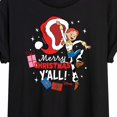 thumbnail image 3 of Toy Story - Merry Christmas Yall Jessie - Juniors Ideal Flowy Muscle T-Shirt, 3 of 5