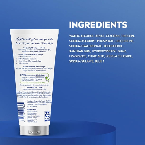 can i put l-carnitine gel on my stomach (2 pack) NIVEA Skin Firming + Toning Body Gel-Cream, Q10 and L-Carnitine, Non-Greasy, 6.7 oz L-Carnitine 3000mg + Energy Gel