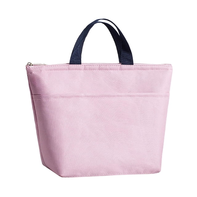 Bolsa de Tela Oxford BLESIY Para Almuerzo Reutilizable Rosa
