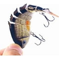 thumbnail image 6 of Micro Jointed Swimbait, 2 Inch, Fishing Lures for Freshwater and Saltwater, Lifelike Swimbait for Bass Trout Crappie Walleye Pike, Slow Sinking Lures Suitable for All Kinds of Fish(Color:8PCS), 6 of 7