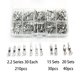 thumbnail image 1 of 280 Pcs Automotive Connector Piece 2.2/ 2.8/ 3.5 Mm Male And Female Crimping Terminals Cold Pressed Wire Socket For Car, 1 of 1