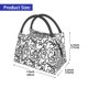 thumbnail image 2 of Fotbe Hand Drawn Snake Bolsa Térmica Portátil con Estampado, Bolsa de Entrega de Alimentos Aislada, Bolsa Reutilizable de Gran Capacidad para Comidas y Supermercado, 2 of 6