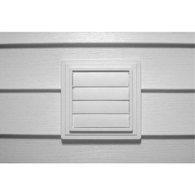Alcoa Home Exteriors EXVENT PW Louvered Exhaust Vent