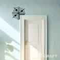 thumbnail image 3 of C-CRAFT Spider Web Metal Decorative Door Corner 8 inch for Modern Home & Office Decor, 3 of 4