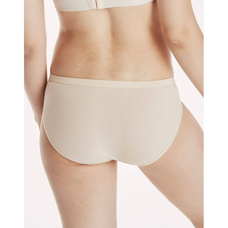 Hanes Low Rise Bikini Brief Pack of 3's Large, White