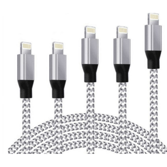 MFI Certified Fast iPhone Charger with 3 Cable Sizes - Compatible with iPhone 13, 12 Mini, 11 Pro, etc.
