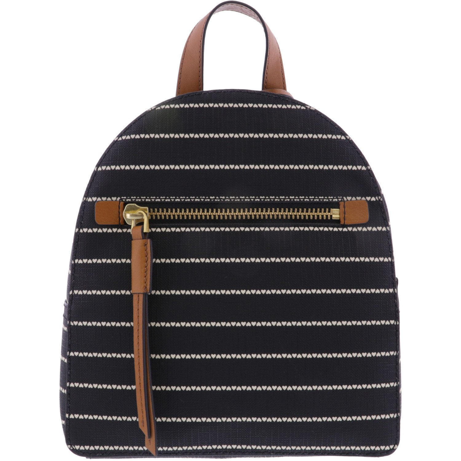 fossil leather backpack womens