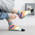 thumbnail image 5 of Bingfone USA MAP Design Patterned Men's Women's Casual Cotton Socks, 5 of 5