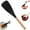 Black, variant on KALAKALA Consensuts Multi Function Spoon, 2-in-1 Multi-function Spatula Spoon, Cooking Spoon for Nonstick Cookwares, Silicone Cooking Utensils for Kitchen, Multifunction Spoon for Mixing
