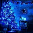 thumbnail image 5 of Morttic 33ft Solar String Lights , Solar Fairy Lights Outdoor Waterproof 100 LEDs, Solar Christmas Twinkle Lights for Trees Garden Patio Yard Fence Pool Decorations (Blue), 5 of 10