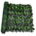 thumbnail image 4 of Valla de privacidad de hojas artificiales, pantalla de pared, setos artificiales, vegetación artificial Verde Oscuro 05x3m, 4 of 9