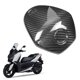 thumbnail image 5 of Abrazadera de manillar de fibra de carbono para Yamaha Xmax300 Xmax250 2017-2018., 5 of 9