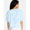 thumbnail image 2 of No Boundaries Boxy Cropped Graphic Tee, Women's XXS-XXL, 2 of 5